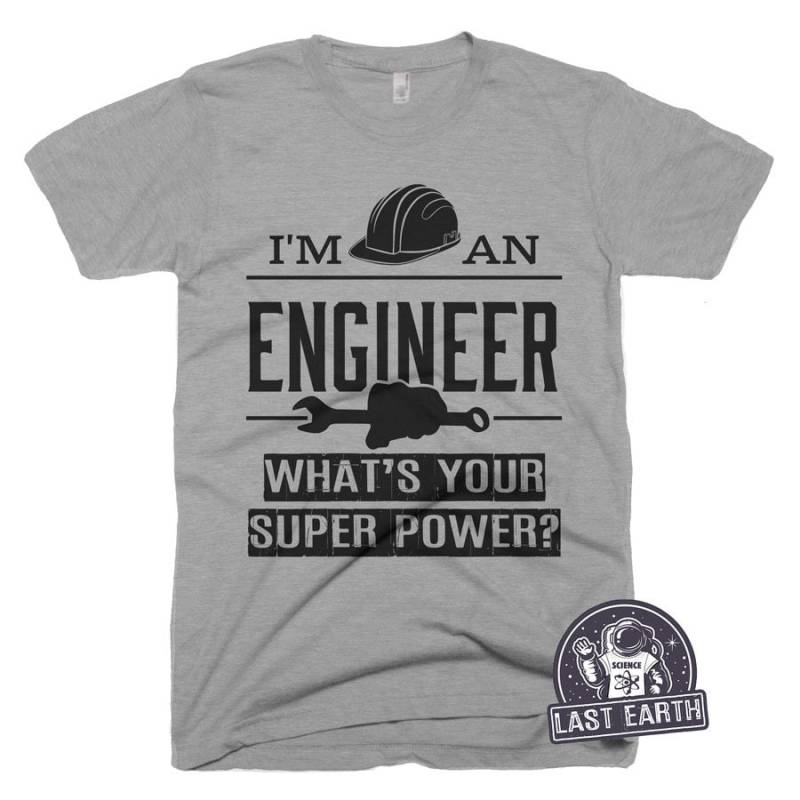 Large - On Sale Frauen Ich Bin Ein Techniker-T-Shirt Was Ist Ihre Super Power T-Shirt Lustige Techniker-T-Shirts Techniker Groß von lastearth
