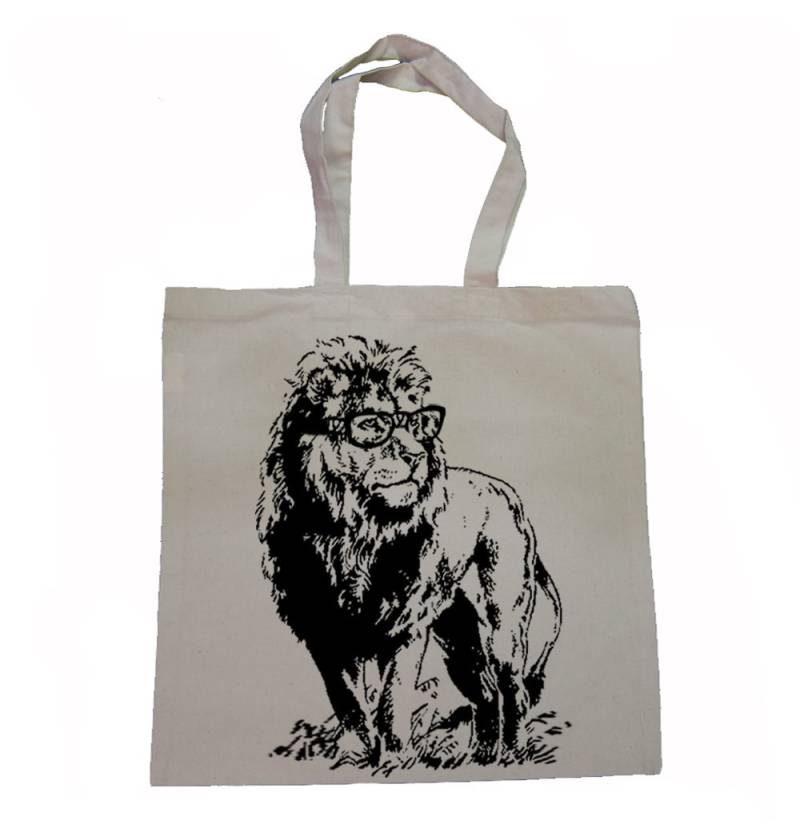 Löwe Professor - Tragetasche von lastearth