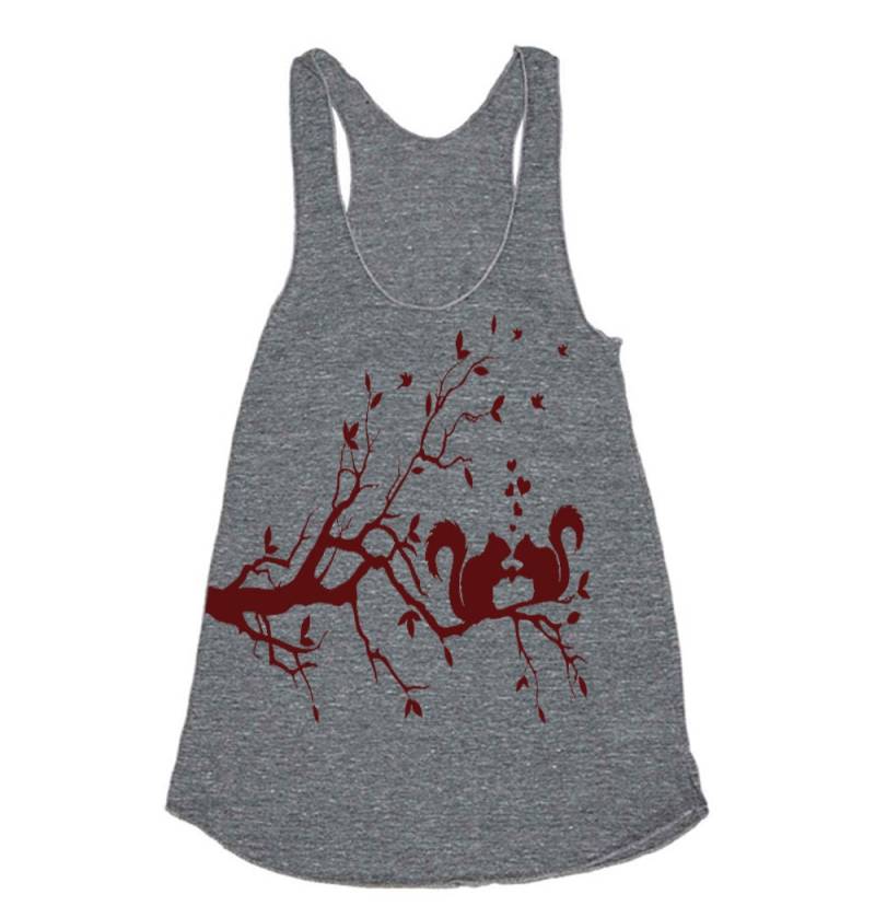 Squirrels in Love Workout Tank Top - Trainingskleidung Für Damen Laufshirt Run Gym von lastearth