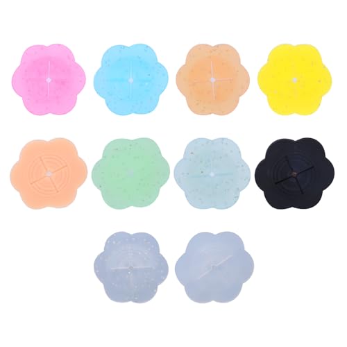 lasuroa 10 Stück Cinch Clips für Damenkleidung, 10 Farben Modische Unsichtbare Kleiderclips auf der Rückseite Silikon Bundspanner Clip Versteckter Hemd Cincher für Hemden Kleider Blusen Oberteile von lasuroa