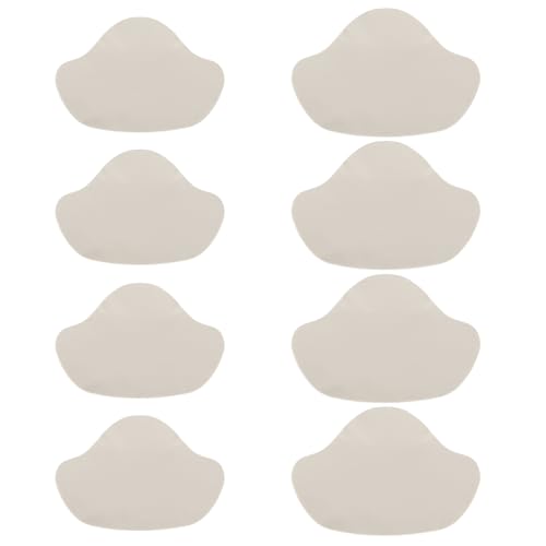 lasuroa 8stk Schuh-Absatz-Reparatur-Set, Selbstklebend Schuh-Flicken für Löcher in Sneakern Leder & High Heels Universeller Absatz-Schutz-Patch mit Starkem Kleber für Herren & Damen (Grau) von lasuroa