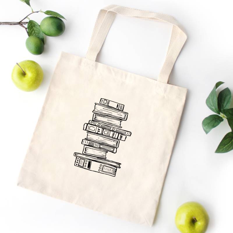 Buchtasche/Wiederverwendbare Tasche Buchliebhaber Für Bücher Einkaufstasche Geschenk Leser Canvas Buchtasche/Wiederverwendbare Tasche Buchliebhaber Für Bücher Einkaufstasche Geschenk Leser Canvas von lauraKmaxwell