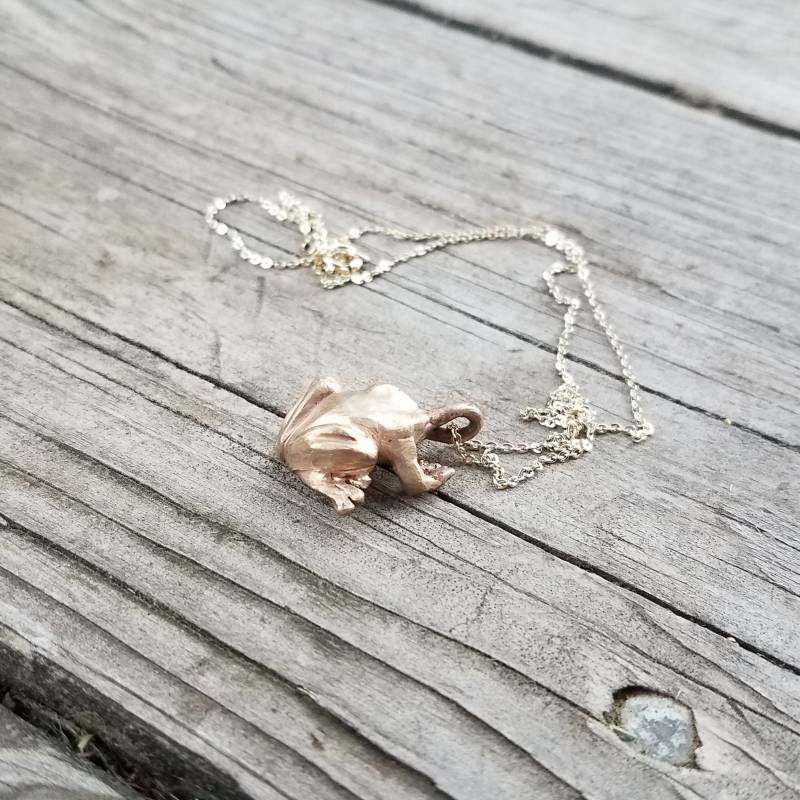 Frosch Anhänger von laurajanesjewelry