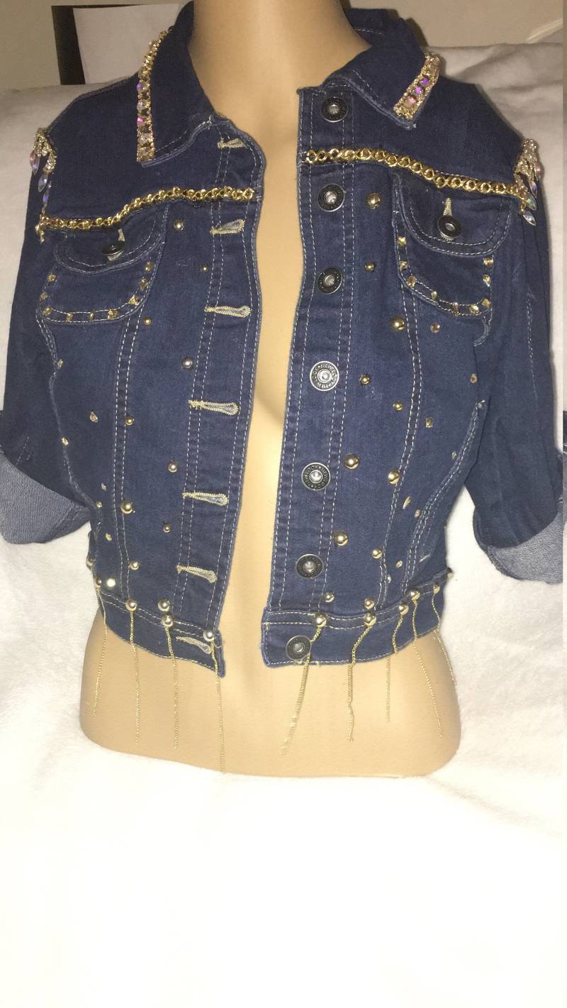 Eins Von Einer Art Betäugt Jean Jacke Eins Von Einer Art Betäugt Jean Jacke von lavacreations1
