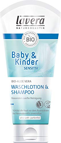 Lavera Bio Baby & Kinder Sensitiv Waschlotion & Shampoo (2 x 200 ml) von lavera