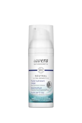 lavera Neutral Ultra Sensitive Flüssigkeit für das Gesicht • Geeignet für atopische Haut • Naturkosmetik • vegan • zertifiziert • 50 ml von lavera