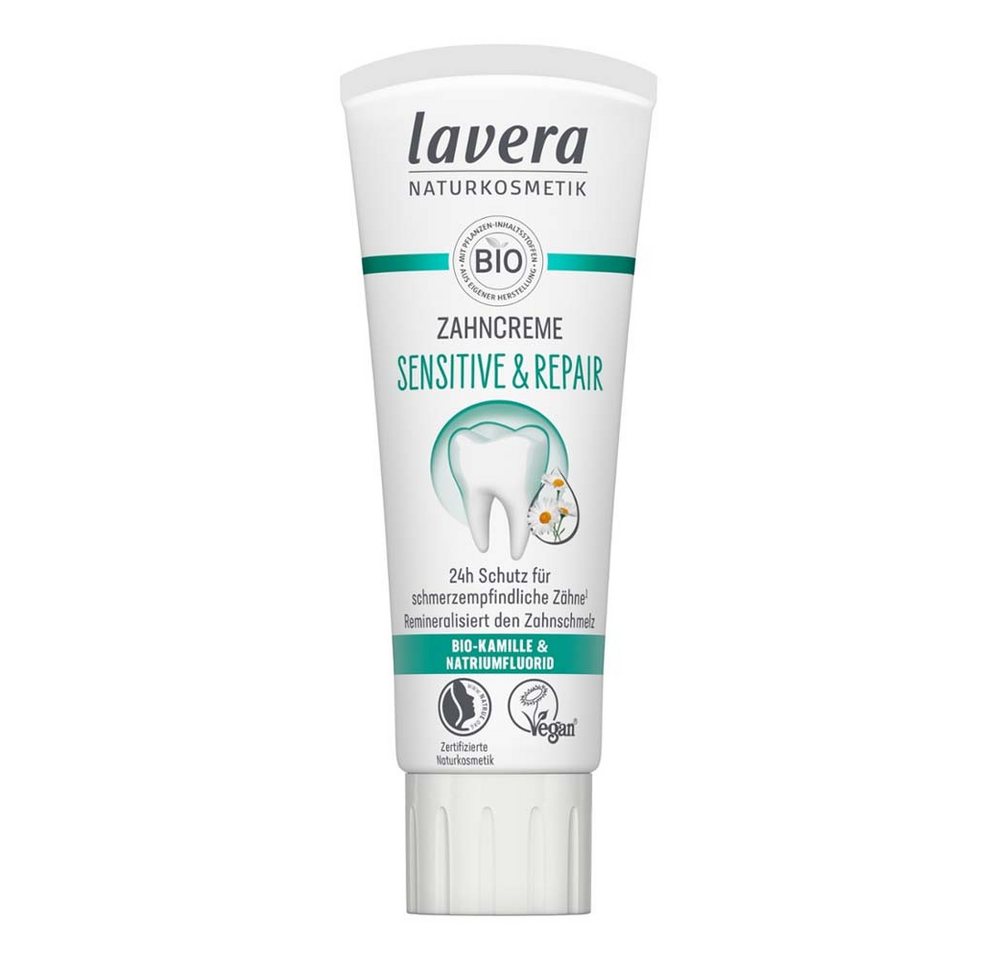 lavera Zahnpasta Zahncreme - Sensitive & Repair 75ml von lavera