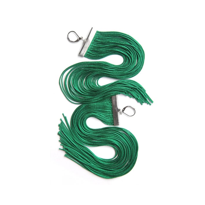 Grüne Lange Fransen Ohrringe/Smaragdgrün Schulter Duster Indien Grün Große Aussage Kelly Green Dangle Ufo Greentassel Grüne Lange Fransen Ohrringe/Smaragdgrün Schulter Duster Indien Grün Große Aussage Kelly Green Dangle Ufo Greentassel von lazysundaysshop