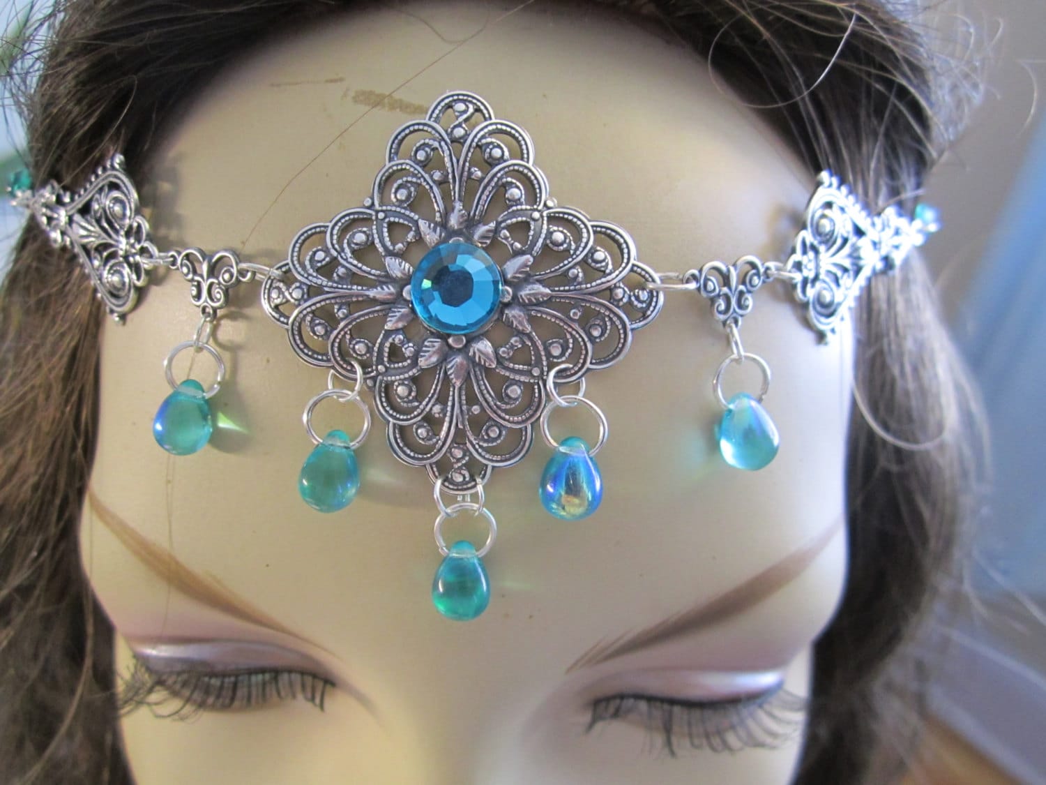 Smaragd Circlet Wald Priesterin Elven Celtic Druid Larp Hochzeitssuite Cosplay Smaragd Circlet Wald Priesterin Elven Celtic Druid Larp Hochzeitssuite Cosplay von lboglisch