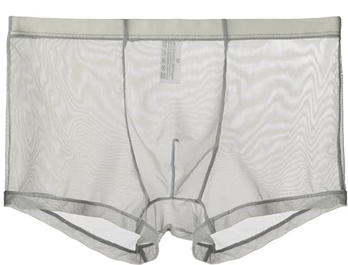 lclvld Herren Sexy Boxershorts Hosen Sheer Durchsichtig Unterhose Dessous Sexy Transparente Unterhose von lclvld