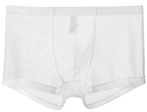 lclvld Herren Sexy Boxershorts Hosen Sheer Durchsichtig Unterhose Dessous Sexy Transparente Unterhose von lclvld