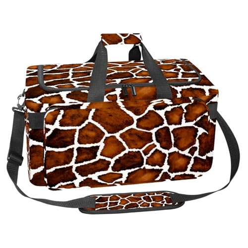 lcndlsoe Großer Sport-Turnbeutel, 30 l, Seesack für Reisen, Workout, Fitness & Sport – Cat Pop Art, Mehrfarbig 14, 25x48x26cm/9.84x18.9x10.24in, Taschen-Organizer von lcndlsoe