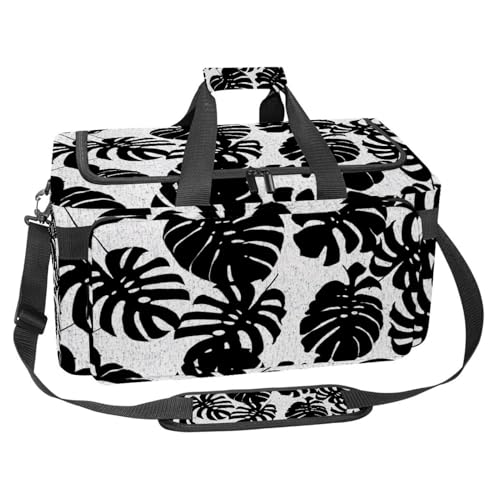 lcndlsoe Großer Sport-Turnbeutel, 30 l, Seesack für Reisen, Workout, Fitness & Sport – Happy Cartoon Dinosaurier Hintergrund, Mehrfarbig 2, 25x48x26cm/9.84x18.9x10.24in, Taschen-Organizer von lcndlsoe