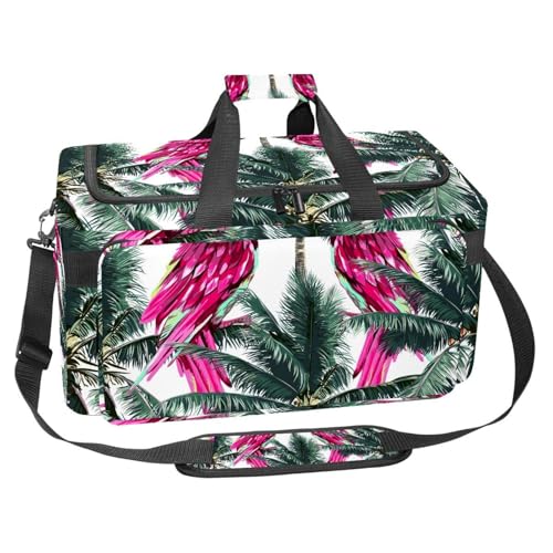 lcndlsoe Großer Sport-Turnbeutel, 30 l, Seesack für Reisen, Workout, Fitness & Sport – Weihnachts-Schneemann-Design, Mehrfarbig 9, 25x48x26cm/9.84x18.9x10.24in, Taschen-Organizer von lcndlsoe