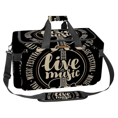 lcndlsoe Großer Sport-Turnbeutel, 30 l, Seesack für Reisen, Workout, Fitness und Sport – niedliches Dinosaurier-Muster, Mehrfarbig 10, 25x48x26cm/9.84x18.9x10.24in, Taschen-Organizer von lcndlsoe