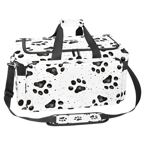 lcndlsoe Großer Sport-Turnbeutel, 30 l, Seesack für Reisen, Workout, Fitness und Sport – niedliches Dinosaurier-Muster, Mehrfarbig 3, 25x48x26cm/9.84x18.9x10.24in, Taschen-Organizer von lcndlsoe