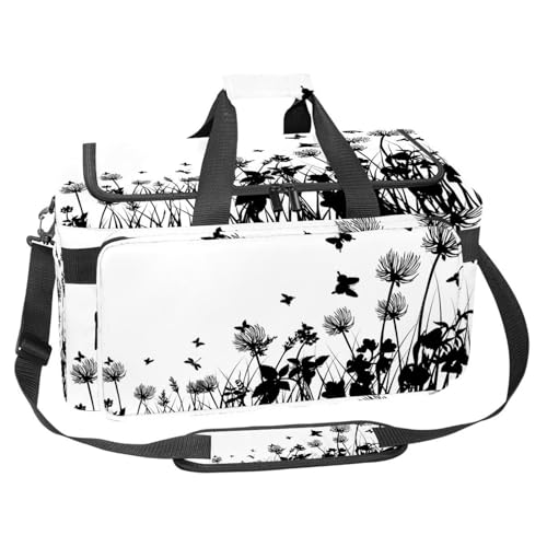 lcndlsoe Großer Sport-Turnbeutel, 30 l, Seesack für Reisen, Workout, Fitness und Sport – niedliches Dinosaurier-Muster, Mehrfarbig 7, 25x48x26cm/9.84x18.9x10.24in, Taschen-Organizer von lcndlsoe