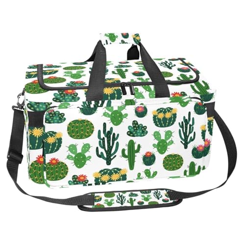 lcndlsoe Großer Sport-Turnbeutel, 30 l, Seesack für Reisen, Workout, Fitness und Sport – niedliches Dinosaurier-Muster, Mehrfarbig 9, 25x48x26cm/9.84x18.9x10.24in, Taschen-Organizer von lcndlsoe