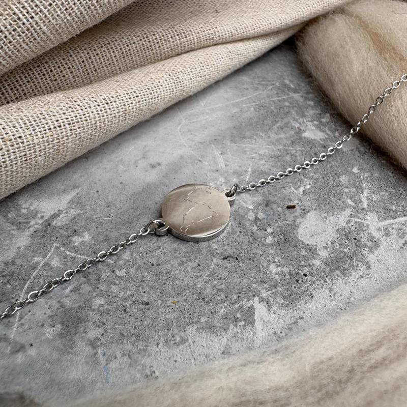 Personalisiertes Armband Silber, Graviertes Aus Edelstahl Silber Und Gold, Armkettchen, Personalisiertes Geschenk Zum Valentinstag von lePelouJewelry