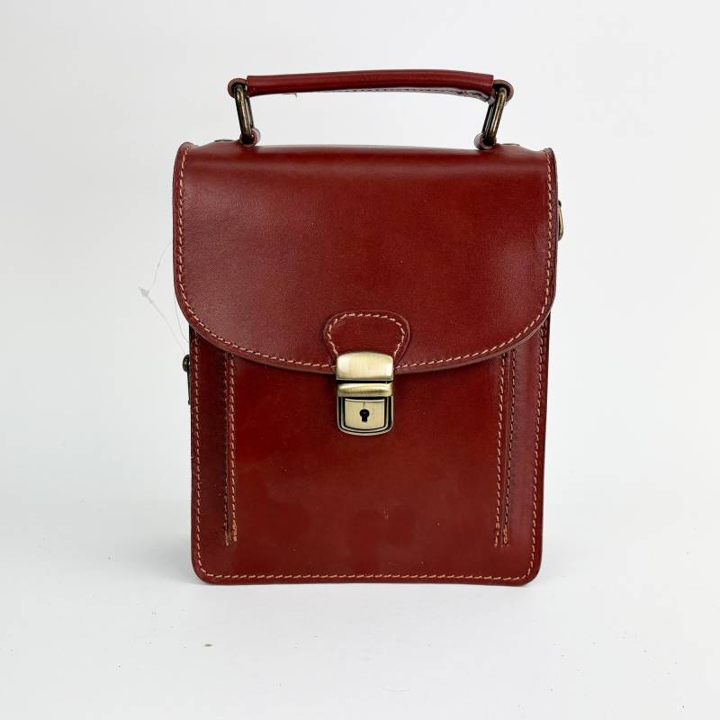Leder Umhängetasche Herren - Echtleder Crossbody Bag | Handgefertigte Schultertasche Für Alltag & Reisen von lePelouStudio