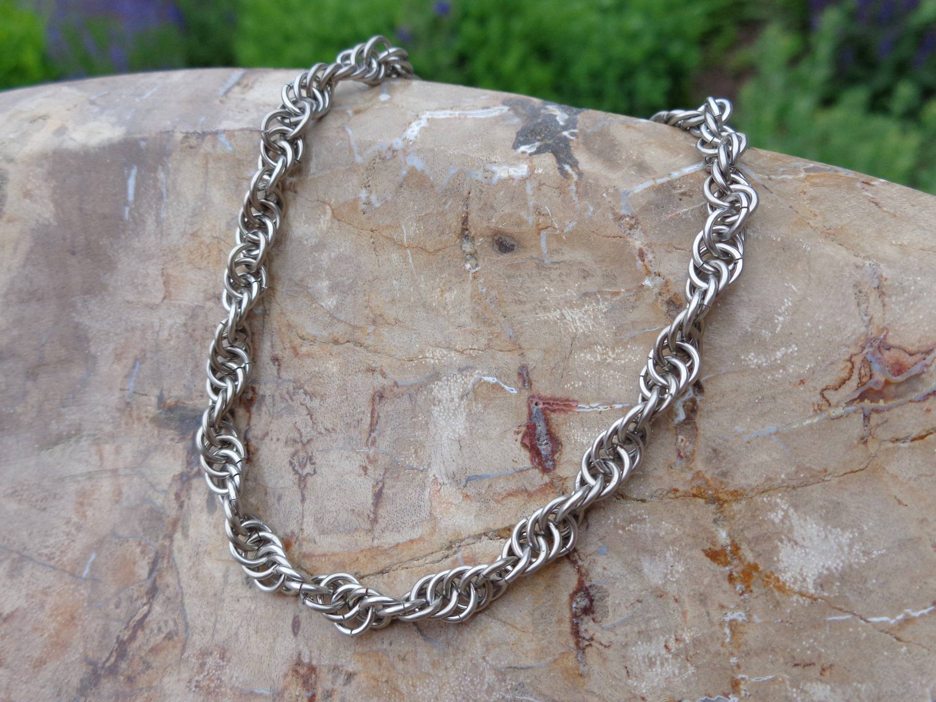 Spiralarmband-Edelstahl Spiralarmband-Edelstahl von leafworkjewelry