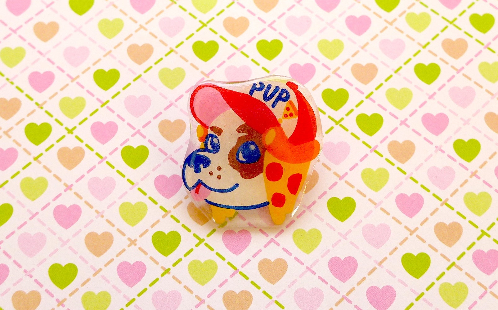 Pupperoni Anstecknadel Pupperoni Anstecknadel von leapnlepus