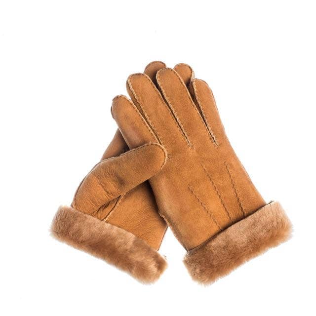 Herren Winter Lederhandschuhe Shearling Leder Camel Farbe Herren Winter Lederhandschuhe Shearling Leder Camel Farbe von leatherglovesworld