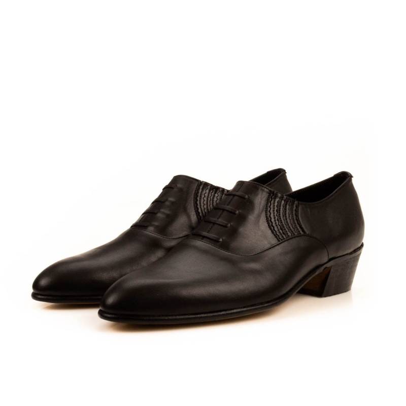 Cubano Absatz Handmade Leder Schuhe | Damen von leathergoodsandmore