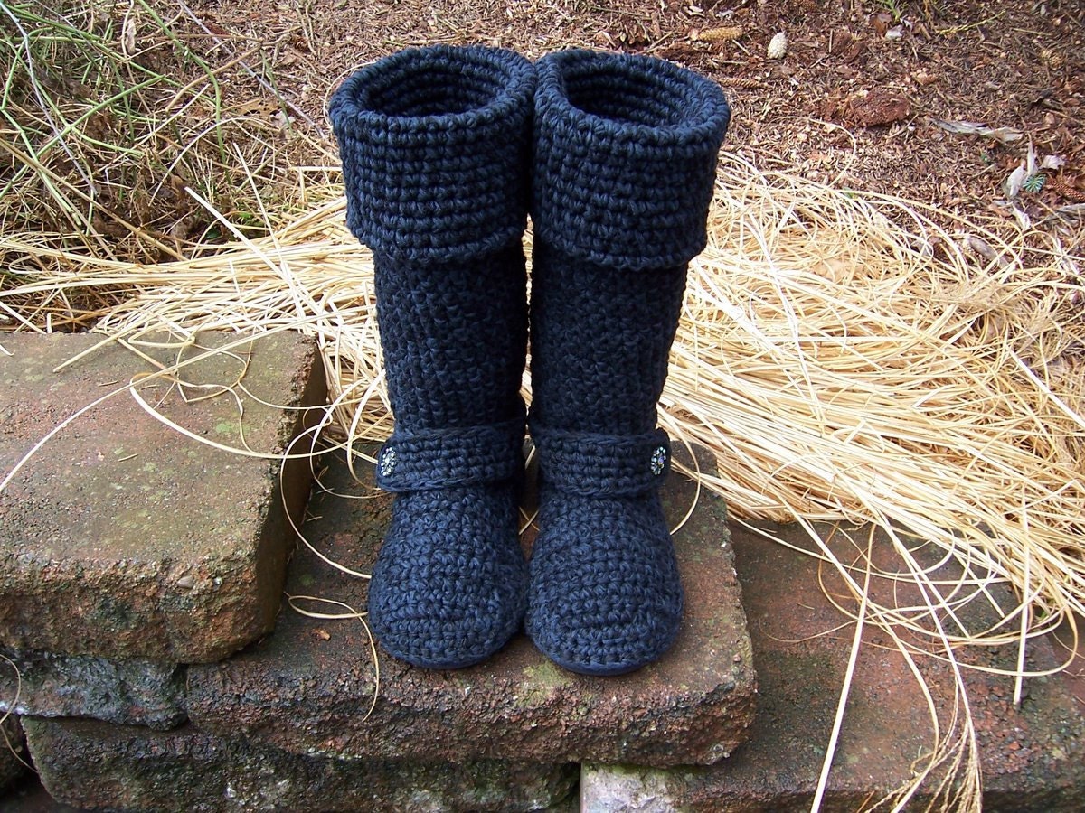 Gehäkelte Stiefel, 16 Bis 19 Zoll Gehäkelte Stiefel, 16 Bis 19 Zoll von leckaleigh