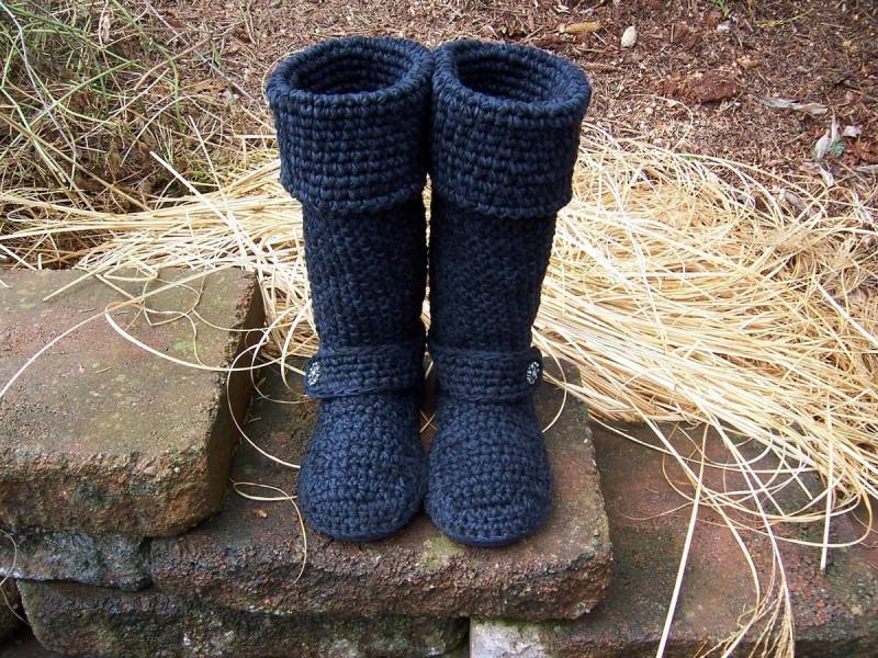 Gehäkelte Stiefel, 16 Bis 19 Zoll Gehäkelte Stiefel, 16 Bis 19 Zoll von leckaleigh