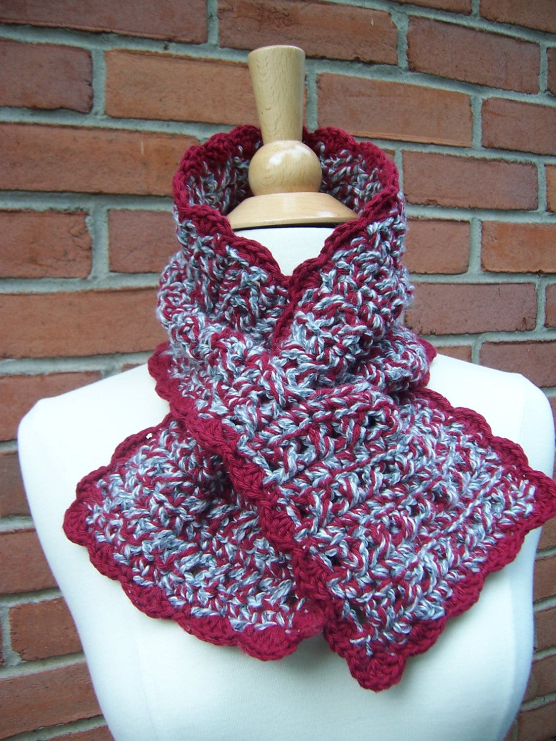 Schlüssellochschal, Scarflette, Baumwolle, Farbe Nach Wahl Schlüssellochschal, Scarflette, Baumwolle, Farbe Nach Wahl von leckaleigh