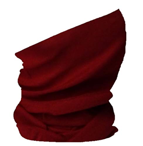 Multifunktionstuch Schlauchtuch Halstuch Loop Schal Motorrad Loop Bandana ledermodefashion (Bordeaux) von DHOBIA