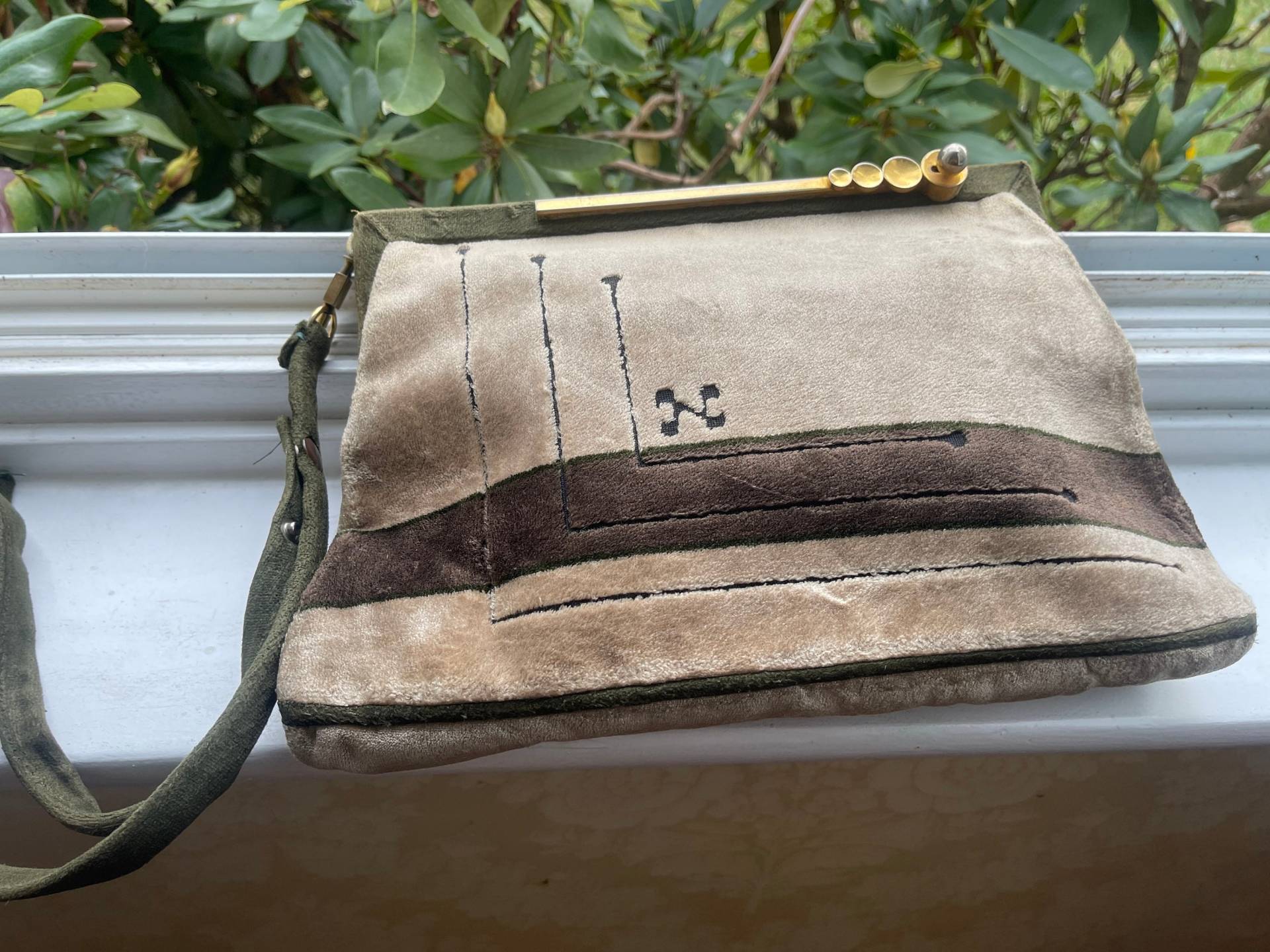 Vintage Samt Handtasche von leenekin