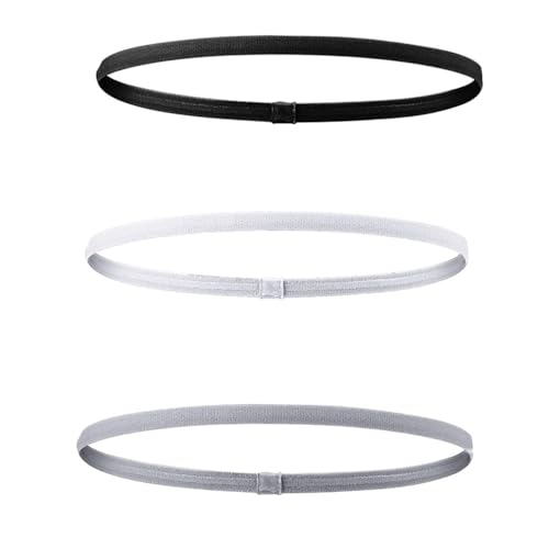 3 Stück Haarband Jungs Sport, Haarband Herren,Haarband Sport Kinder,Haarband Kinder Jungs Fussball Haarband Jungs,Elastisches Haarband rutschfeste Stirnbänder Damen Dünn 3 Stück Haarband Jungs Sport, Haarband Herren,Haarband Sport Kinder,Haarband Kinder Jungs Fussball Haarband Jungs,Elastisches Haarband rutschfeste Stirnbänder Damen Dünn von leersao