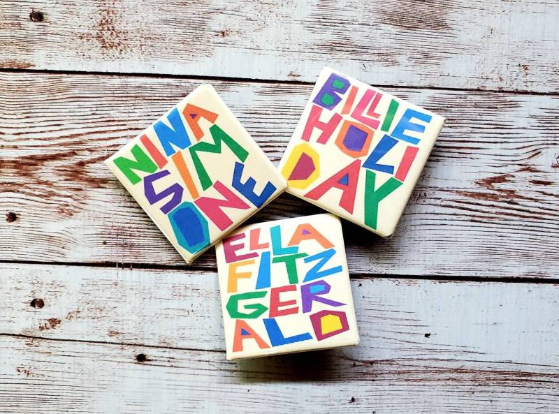 Jazz Queens Pin Set von leftcoastcasual