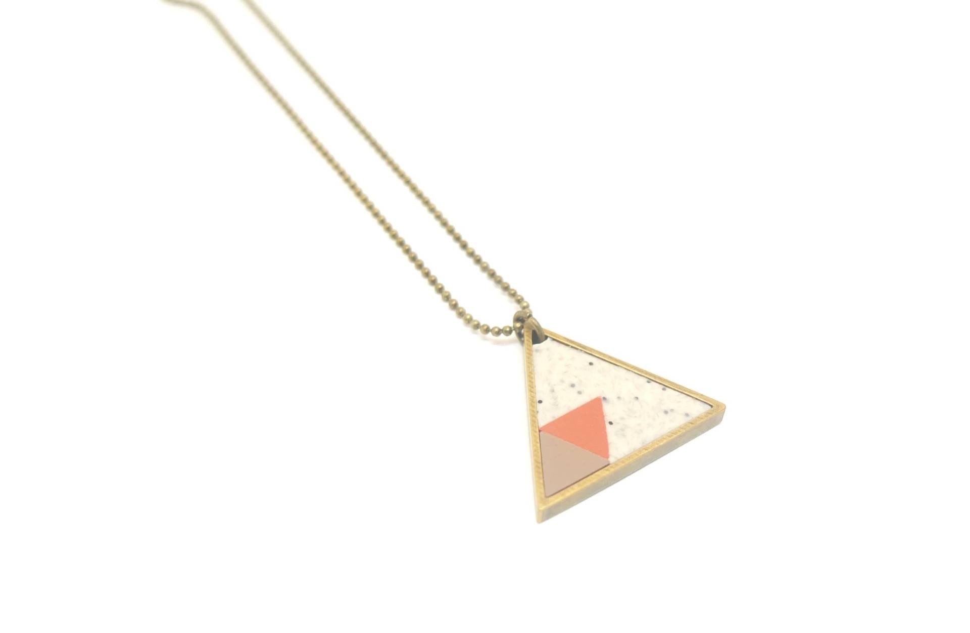 Kette Dreieck Mehrfarbig Kette Dreieck Mehrfarbig von lefuxs