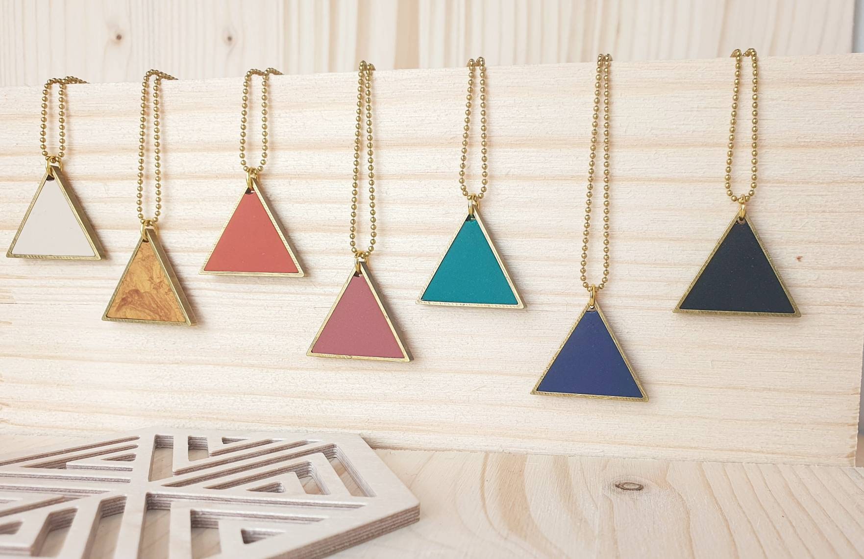 Kette Dreieck Universum Gold Kette Dreieck Universum Gold von lefuxs