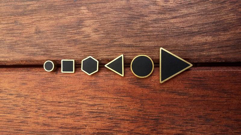 Ohrstecker Ohrring Schwarz Matt Schlicht // Rund Kreis Quadrat Wabe Dreieck Chirurgenstahl Stecker Hypoallergen Polymer Ton Ohrstecker Ohrring Schwarz Matt Schlicht // Rund Kreis Quadrat Wabe Dreieck Chirurgenstahl Stecker Hypoallergen Polymer Ton von lefuxs