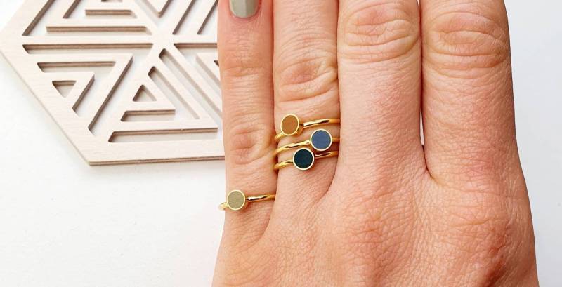 Ring Gold/Silberfarben Ring Gold/Silberfarben von lefuxs