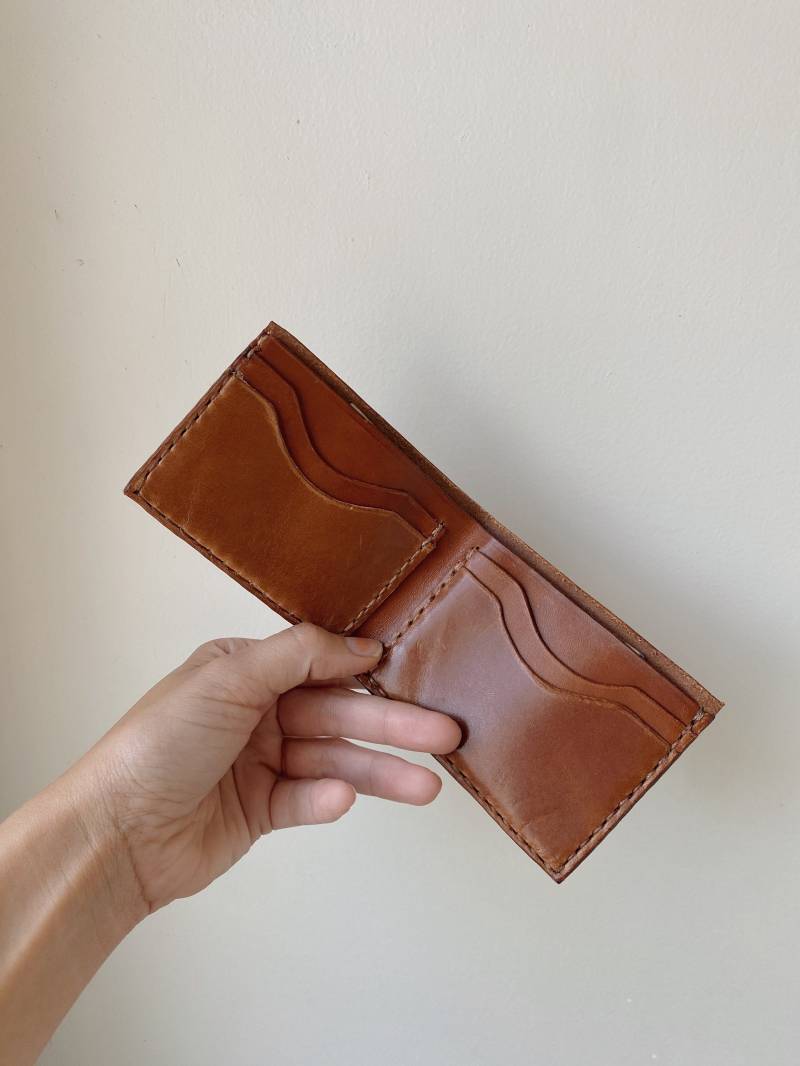 Traditionelles Portemonnaie Mit 4 Kartenfächern Und 1 Geldfach von legacyenvelope