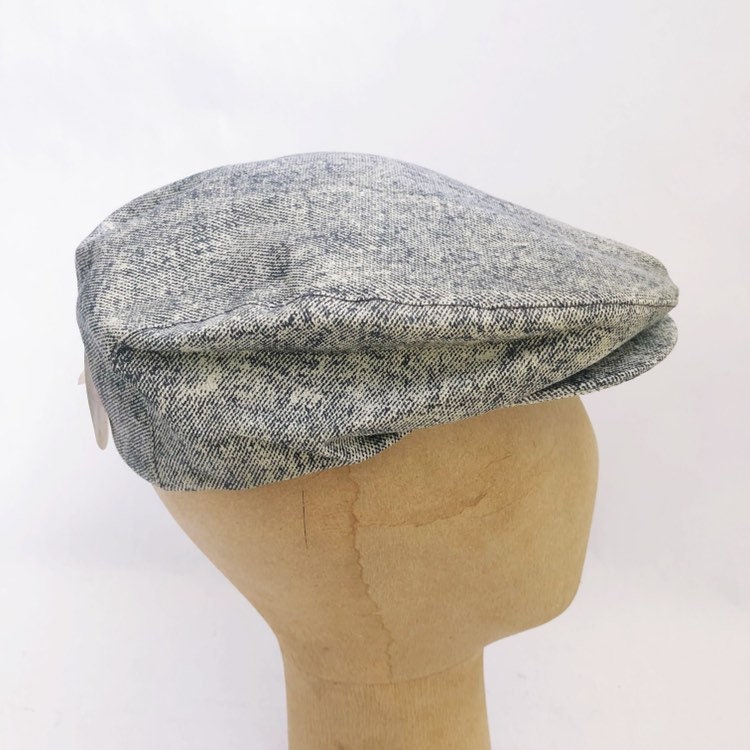 Jahrgang Acid Wash Denim Schiebermütze Nwt 1980Er Jahren Hergestellt in Usa Erwachsene S von legitbabes