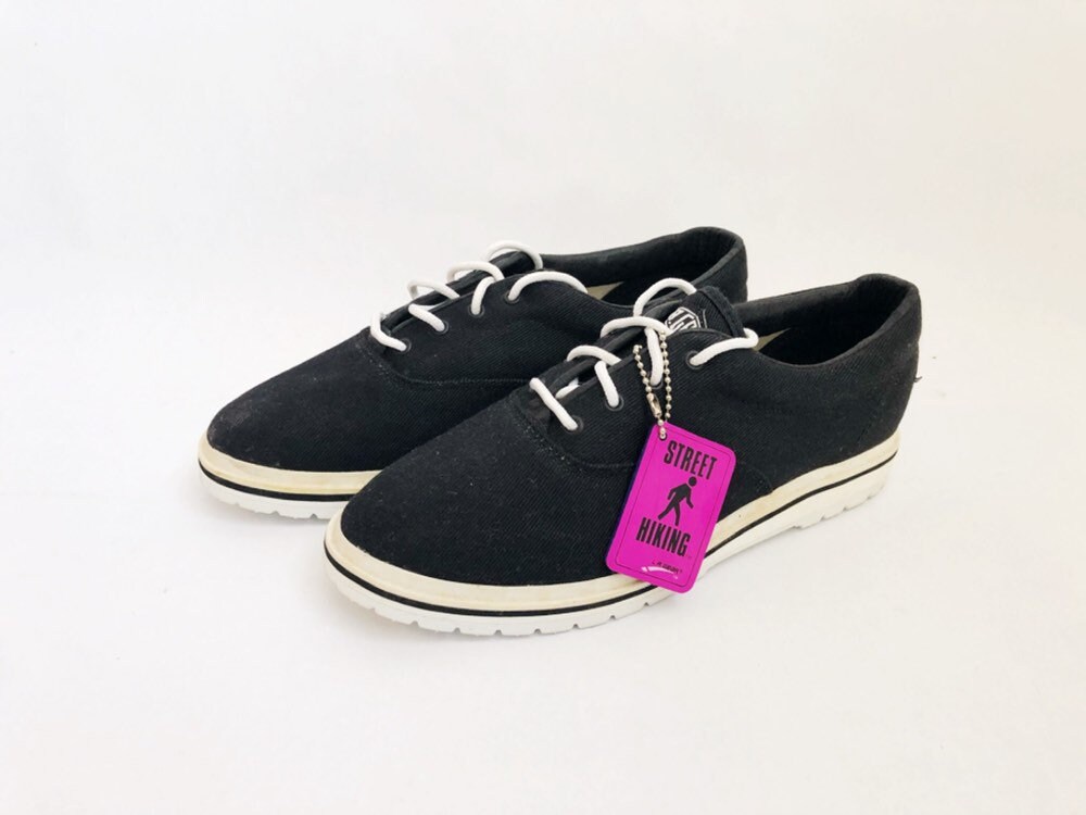 Jahrgang La Gear Stadt Höhen Leinwand Turnschuhe Schuhe Damen Größe 7 Deadstock Nib 1991 von legitbabes