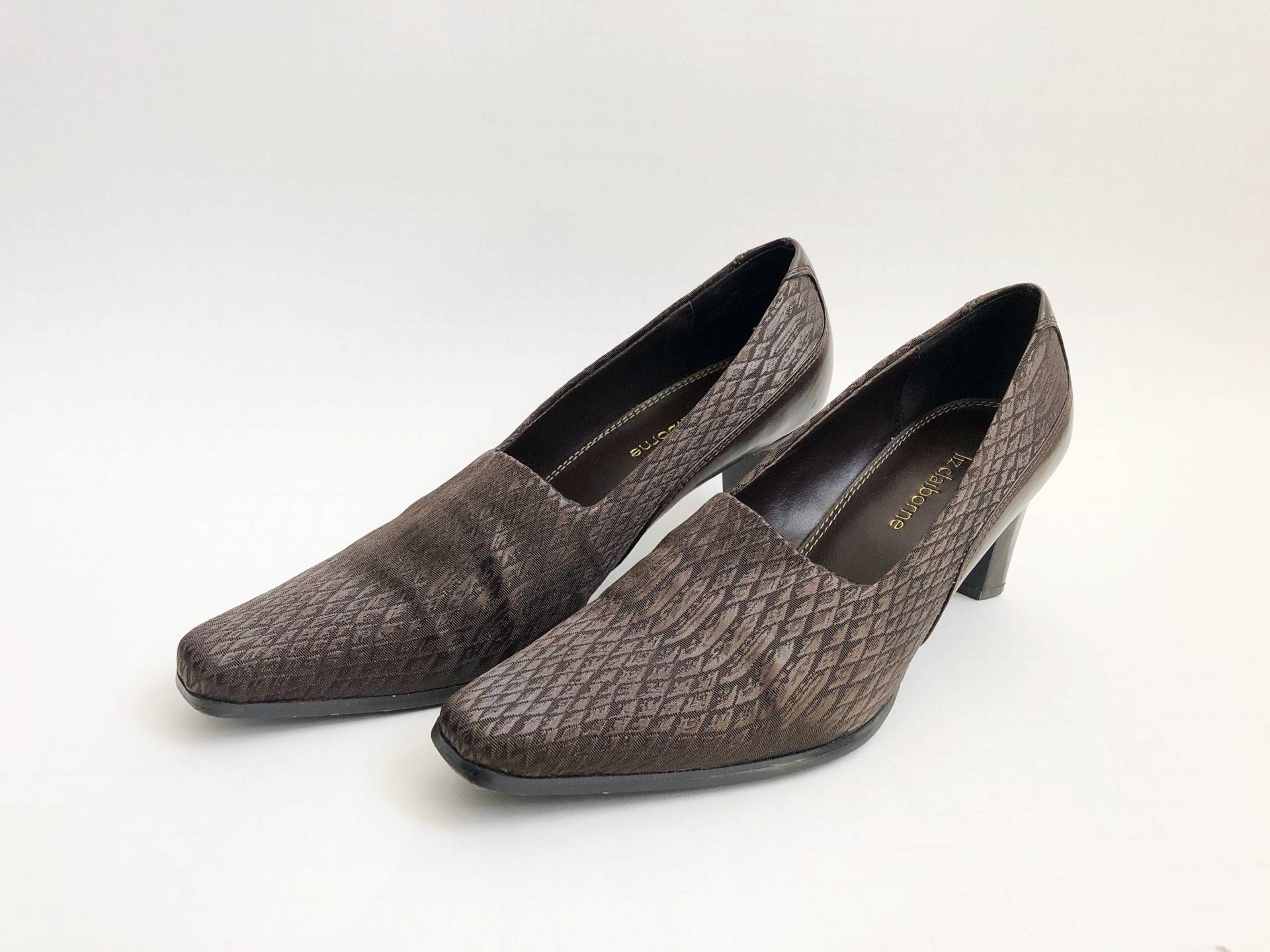 Jahrgang Liz Claiborne Quadrat Fuß Pumpen Braun Damen Größe 6, 5 90Er Jahre Jahrgang Liz Claiborne Quadrat Fuß Pumpen Braun Damen Größe 6, 5 90Er Jahre von legitbabes