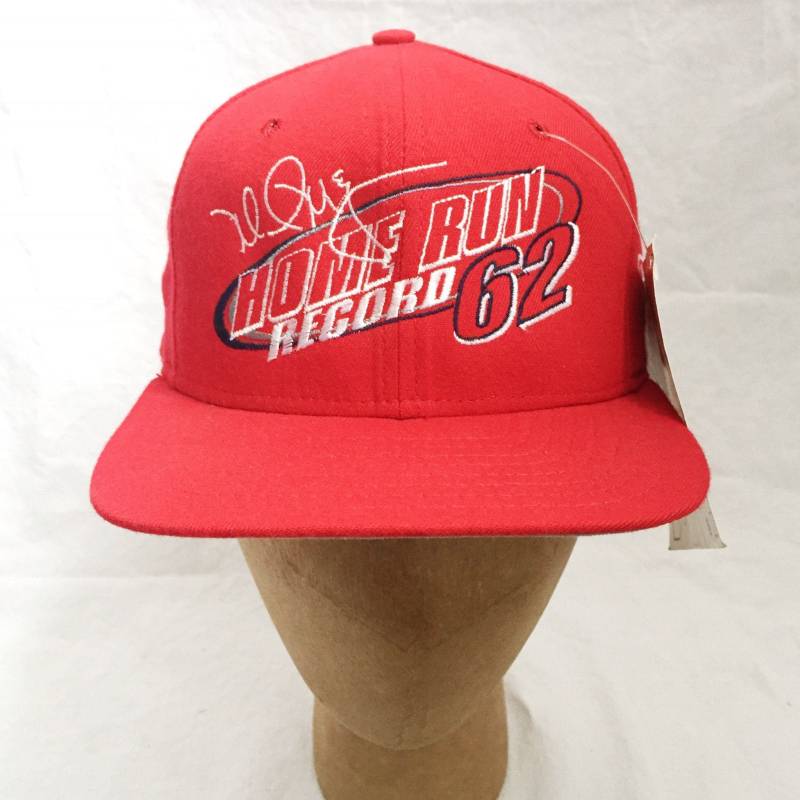 Jahrgang Mark Mcgwire Endstück Rekord Neue Ära Snapback Hut Deadstock Nwt Erwachsene Größe M-L-1998 von legitvintage