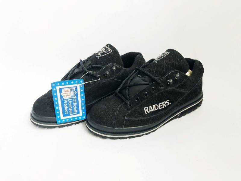 Vintage La Raiders Eastport Sneakers Herren Gr. 8 Deadstock Nwob 90S von legitvintage