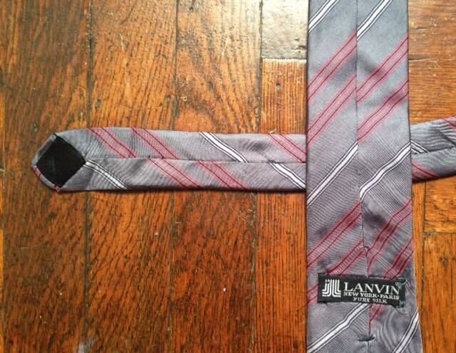 Vintage Lanvin Seidenkrawatte von legitvintage