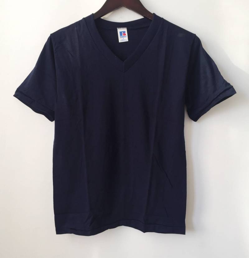 Vintage Russell Athletic V-Ausschnitt Herren Größe Small Deadstock Neuwertig 90Er Jahre Made in Usa von legitvintage