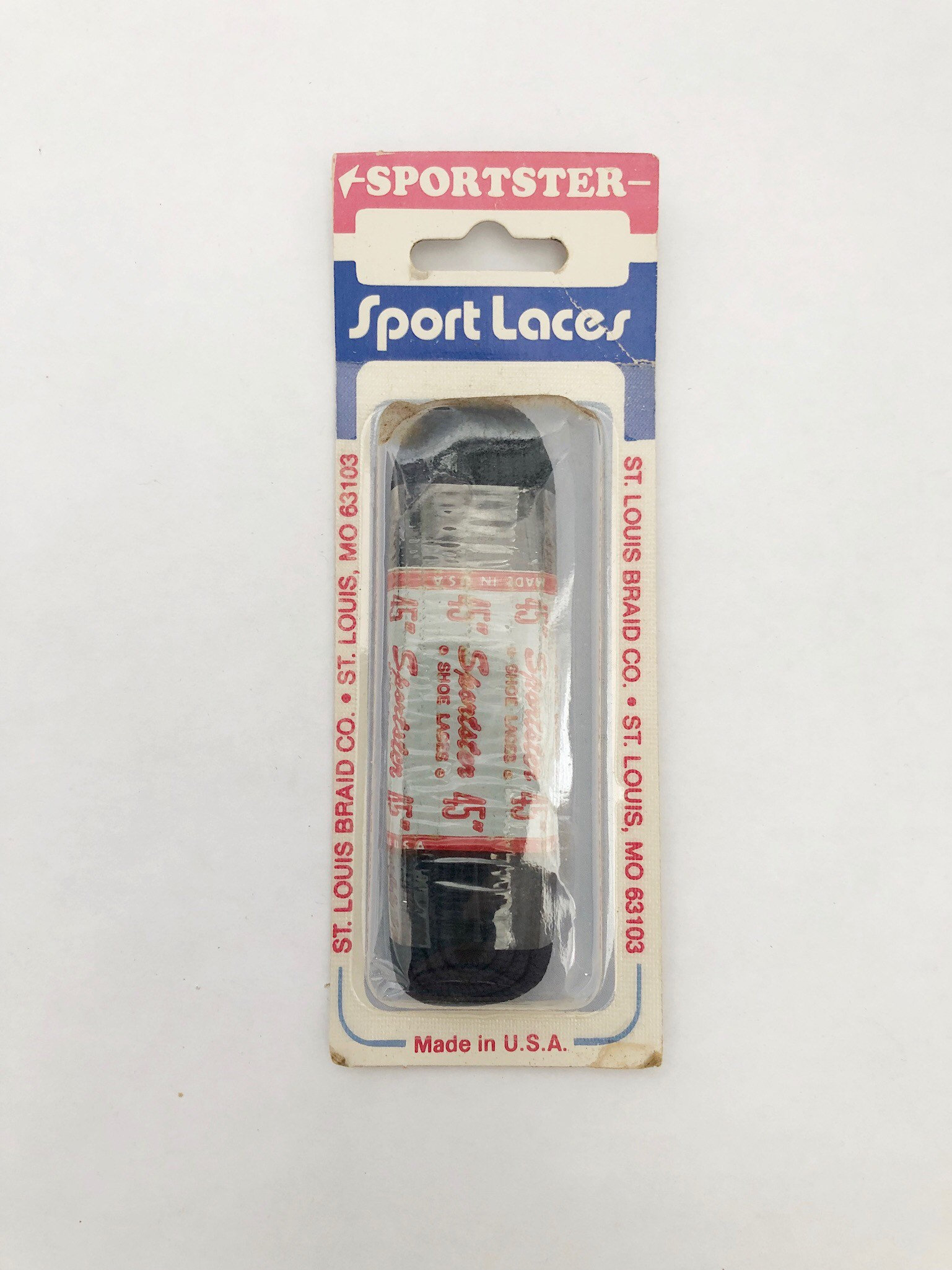 Vintage Sportster Athletik Schuh Schnürsenkel 45" Deadstock Nip 80Er Jahre Made in Usa von legitvintage