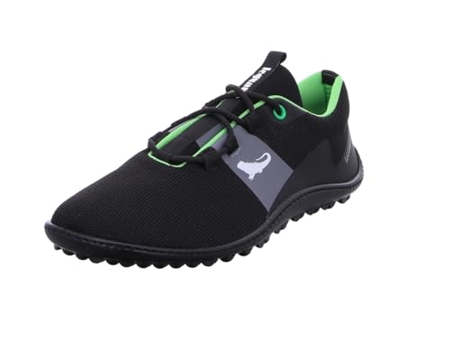 leguano Spinwyn Herren sportlicher Schnürer in Schwarz, Größe 47 von leguano