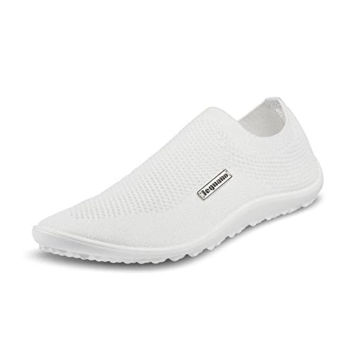 leguano scio Herren Slipper in Weiß, Größe 43 von leguano